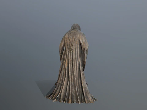 Dark statue 3D Model