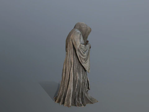 Dark statue 3D Model