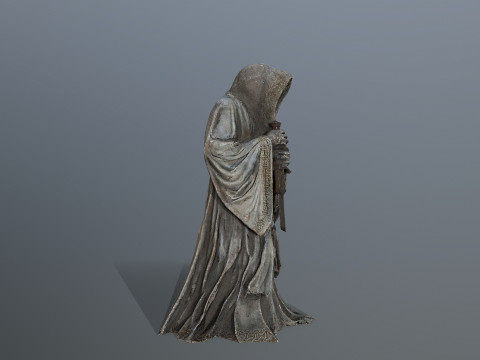 Dark statue Model 3D