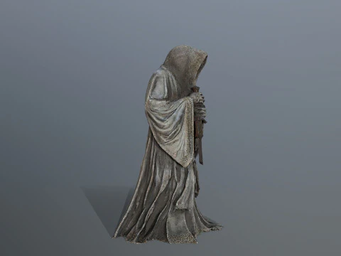 Dark statue 3D Model