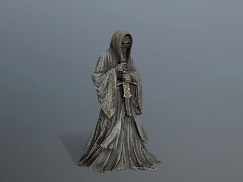 Dark statue 3D Model
