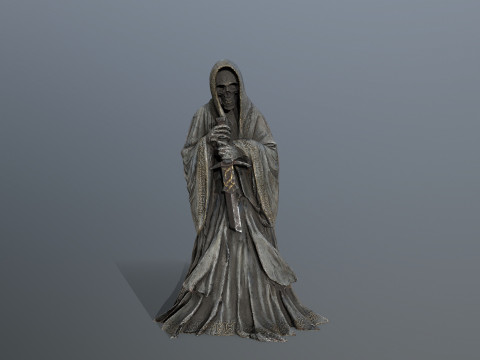 Dark statue Model 3D