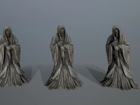 Dark statue 3D Model