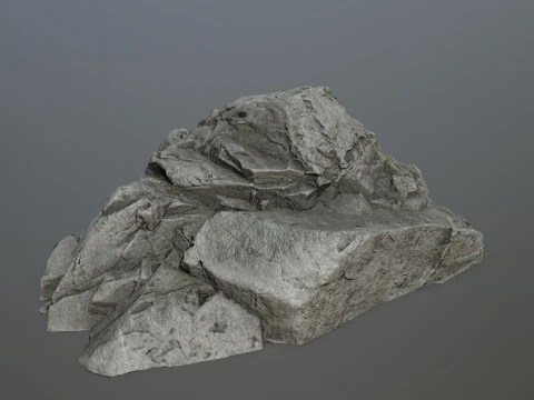 Cliff rocks 3D Model