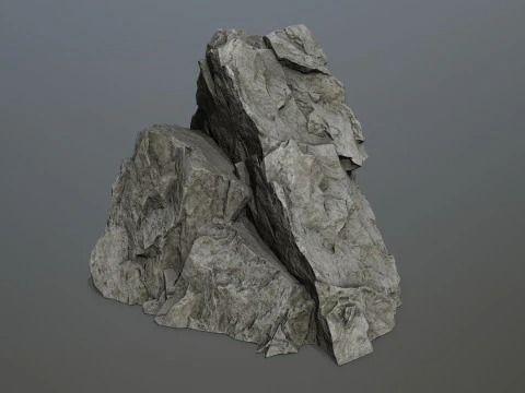 Cliff rocks 3D Model