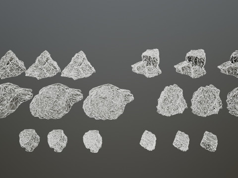 Cliff rocks 3D मॉडल