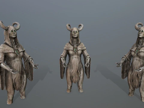 Angel fountain 3D Model