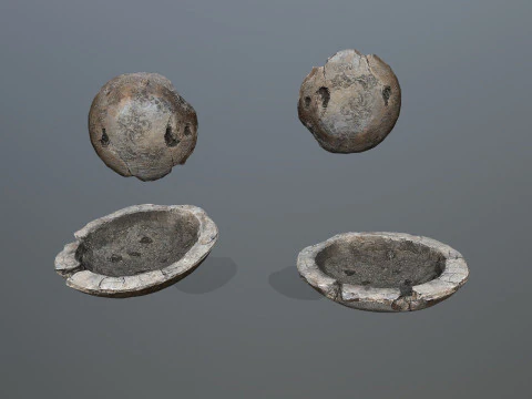 Angel fountain 3D Model