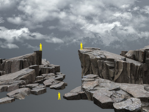 Desert rocks Modelo 3D