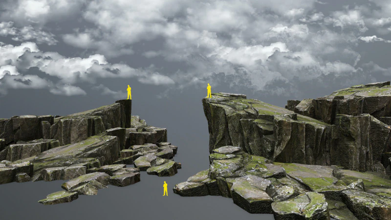 Mossy rocks 3D Model .c4d .max .obj .3ds .fbx .stl .blend 