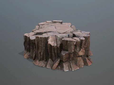Arizona Desert Rocks 3D Model