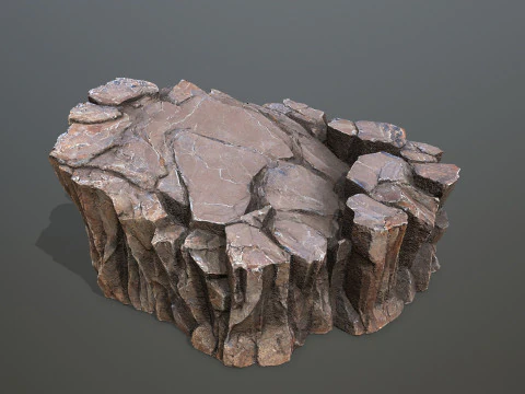Arizona Desert Rocks 3D Model