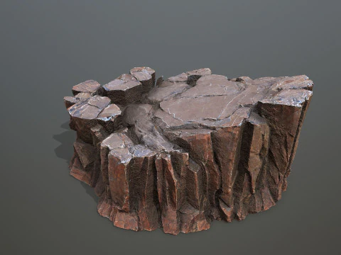 Arizona Desert Rocks 3D Model