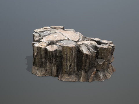 Cliff rocks Modelo 3D