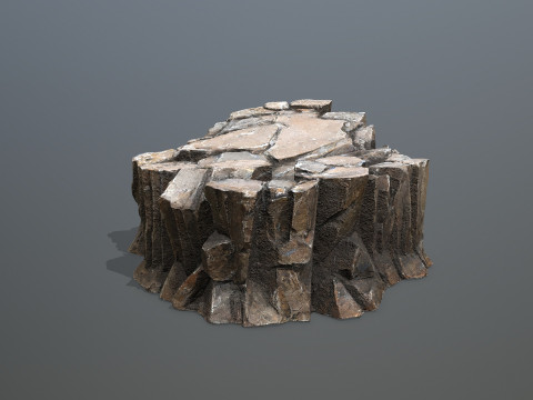 Cliff rocks Modelo 3D