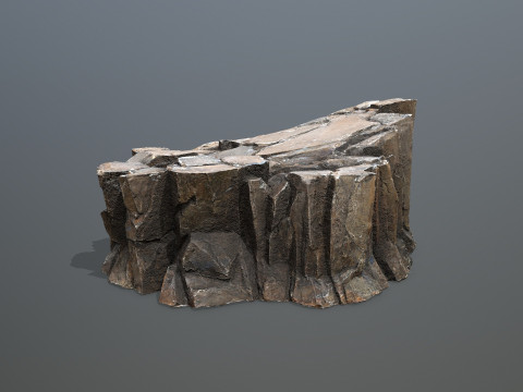 Cliff rocks Modelo 3D