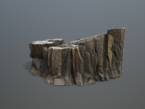 Cliff rocks Modelo 3D