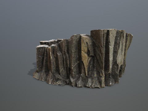 Cliff rocks Modelo 3D
