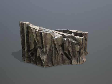 Cliff rocks Modelo 3D