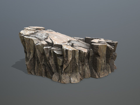 Cliff rocks Modelo 3D
