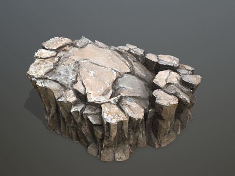 Cliff rocks Modelo 3D