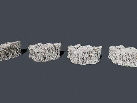 Cliff rocks Modelo 3D