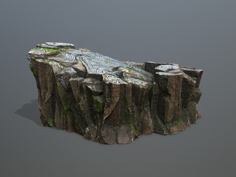 Cliff rocks 3D 模型