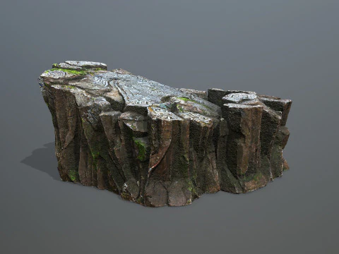 Cliff rocks 3D Model