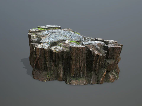 Cliff rocks 3D Model
