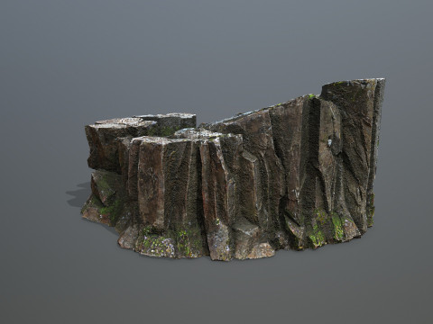 Cliff rocks 3D 模型