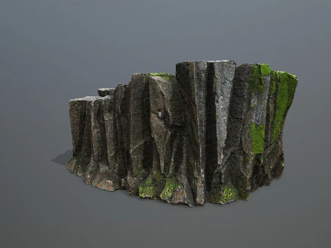 Cliff rocks 3D Model