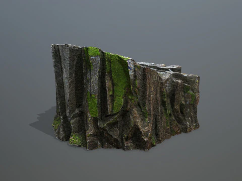 Cliff rocks 3D Model