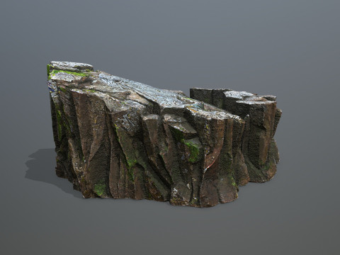 Cliff rocks 3D 模型