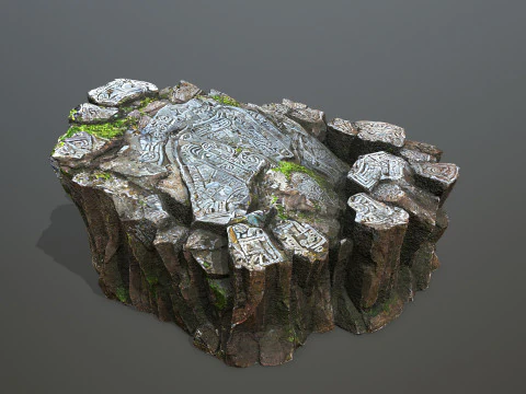 Cliff rocks 3D Model