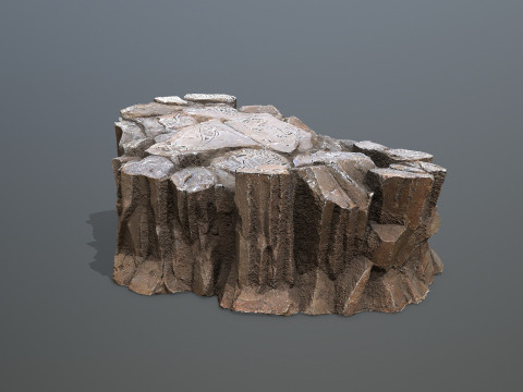 Cliff rocks 3D Модель