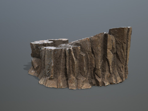 Cliff rocks 3D Модель