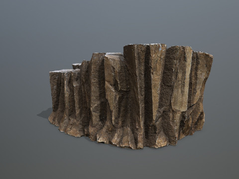Cliff rocks 3D Модель