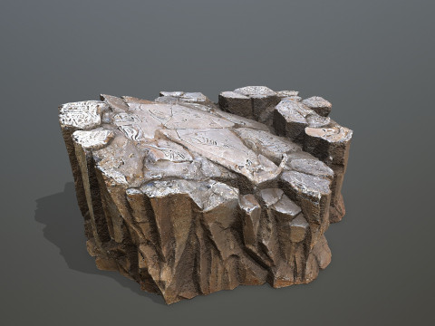 Cliff rocks 3D Модель