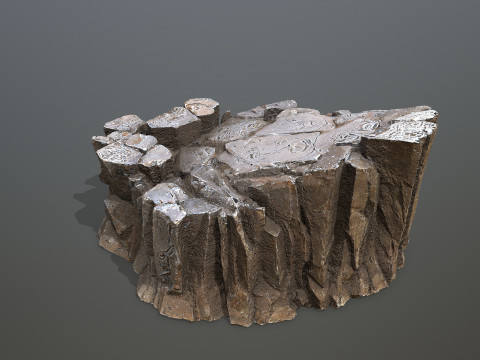 Cliff rocks 3D Модель