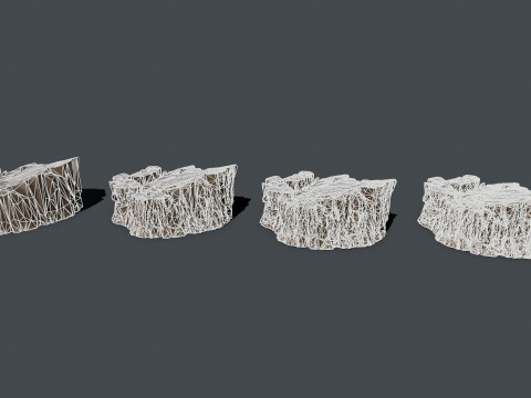 Cliff rocks 3D Модель