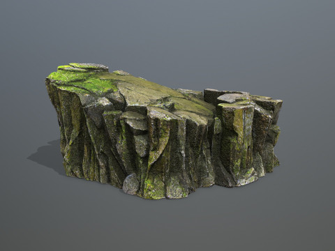 Cliff rocks 3D Modell