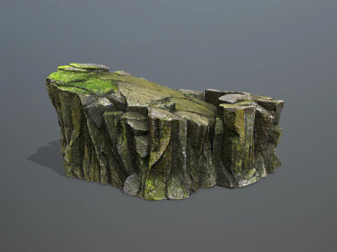 Cliff rocks 3D Model