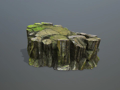 Cliff rocks 3D Model