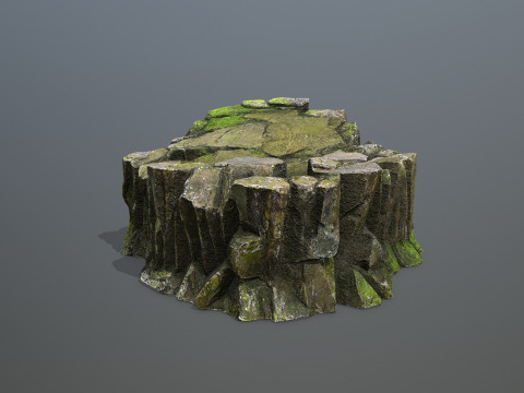 Cliff rocks 3D Modell
