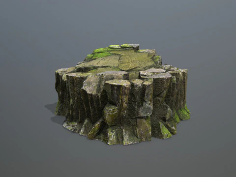 Cliff rocks 3D Model