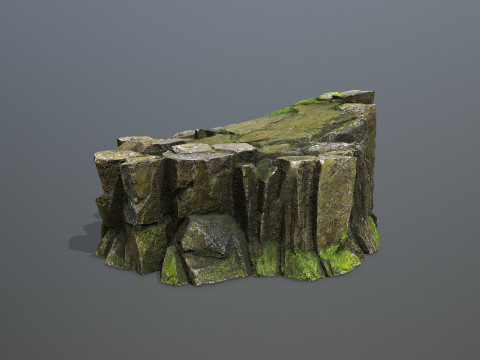 Cliff rocks 3D Modell
