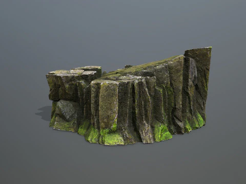 Cliff rocks 3D Model