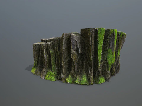 Cliff rocks 3D Model