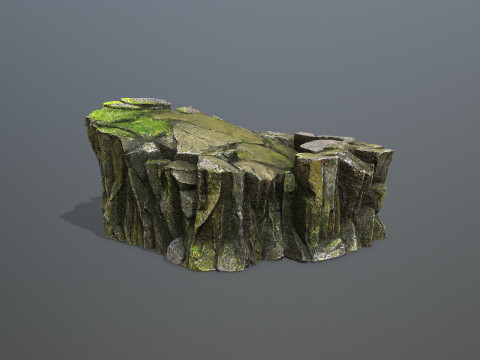 Cliff rocks 3D Modell