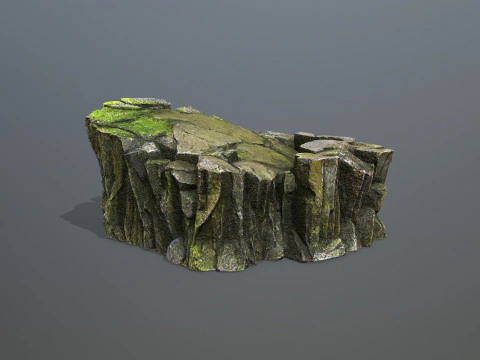 Cliff rocks 3D Model